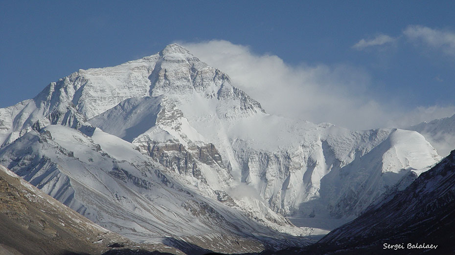 Джомолунгма. Вид со стороны Тибета